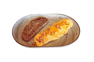 Omelette de Bacon Crispy