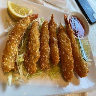 Langostino Crujiente Con Sésamo (6 Pzs.)   （8A）