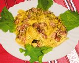 Фетучини с пушено пиле (300гр)