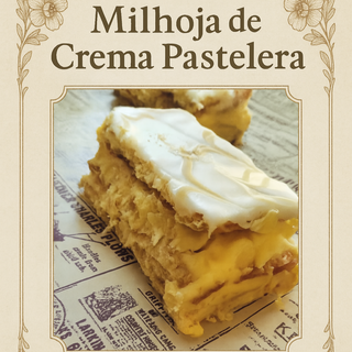 Milhojas Francesa De Crema (1 Ud.)