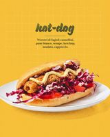 Vegan hot-dog