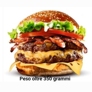 **** Cowboy cheese burger Triplo ,Country  Patatine & Coca-Cola 
