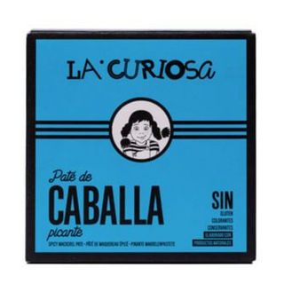 Paté de Caballa Picante La Curiosa Lata 125gr