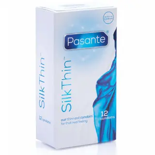 Preservativos Finos Pasante Silk 12 Unidades