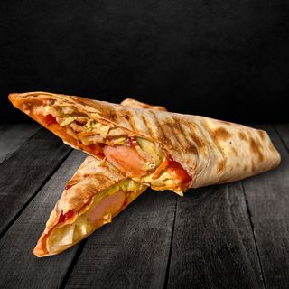 Хот дог Фірмовий хот дог із м'ясом (320г)