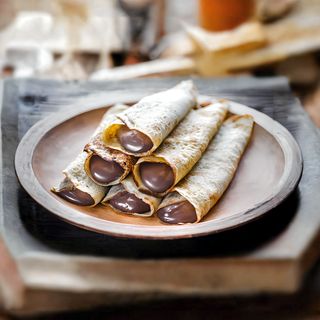 Crepe de chocolate