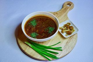 Солянка "Грибное лукошко"