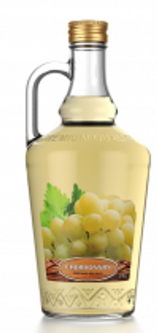 Vin Chardonnay alb demidulce, alc 11% 1lt