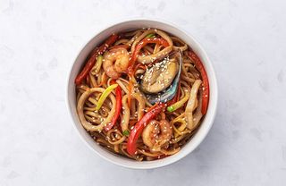 Удон с морепродуктами