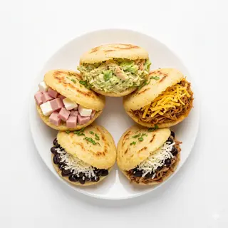 Ración De Arepas Variadas (5 Uds.)
