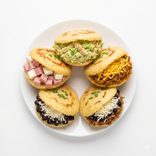Ración De Arepas Variadas (5 Uds.)