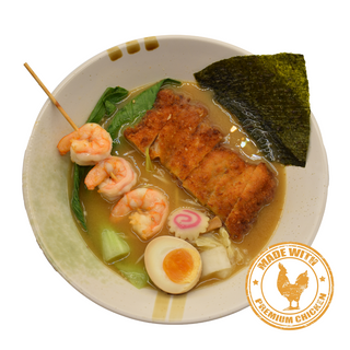 R14 Torikatsu Kushi Miso Ramen