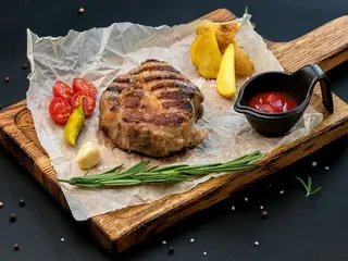 Стейк зі свинини (160/100/50g)
