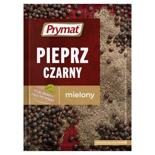 Pieprz Czarny Mielony Prymat 20g