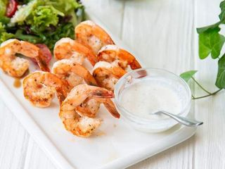 Креветки "Гамберетто" з сицилійським соусом (150/30g)