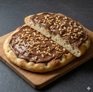 Focaccia con Nutella