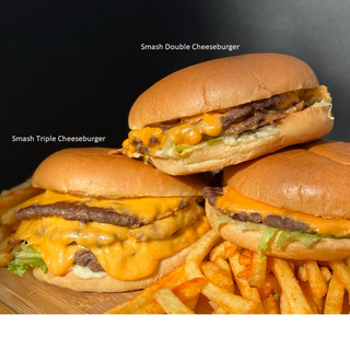 Meniu Smash Double Cheeseburger  EXTRA