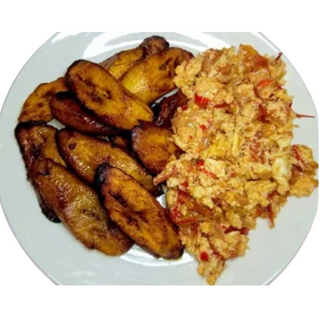 Plantain and Egg Sauce