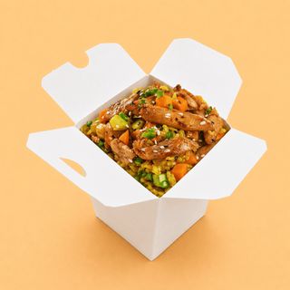 ბრინჯი ქათმით / Chicken Rice
