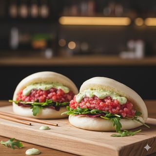 Bao gambero rosso 2 pezzi