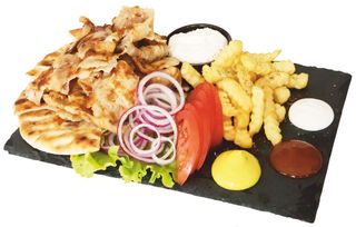 Порция със свинско месо