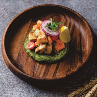 Куырдак из рыбы с дымком