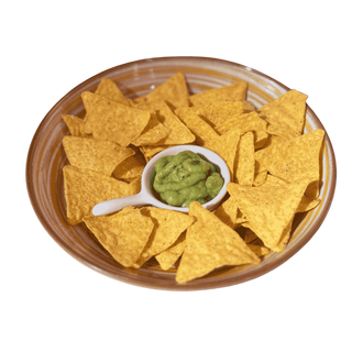 Nachos com Guacamole ou Cheddar e Bacon