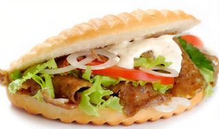 Panino chicken seekh kebab