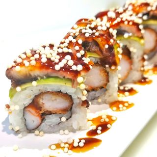 9. California Rolls De Anguila Y Gamba (8 Uds.)
