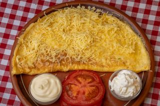 Omlet sa šunkom 200 gr