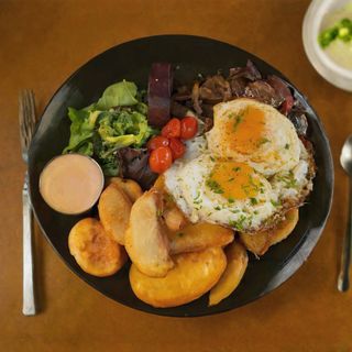 Plat Mokli Escalope Pané Merguez (Pour 2 Personnes)