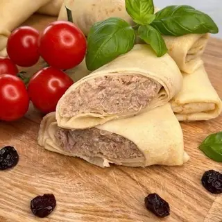 Mrożone Naleśniki z Szarpaną Wieprzowiną (6 sztuk)