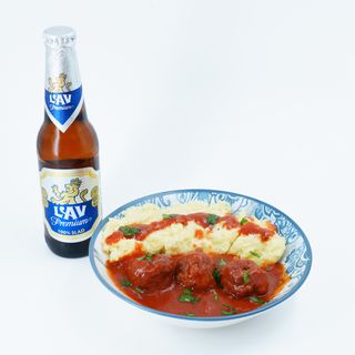 Combo ćufte i Lav pivo