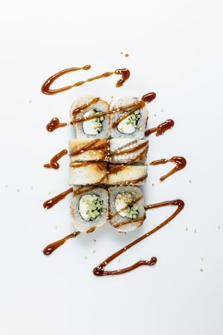 Рол "Філадельфія" з огірком та вугрем 260г/8шт