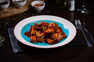 Pui picant cu legume