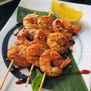 R40. Spiedini di gamberi - 3 pezzi