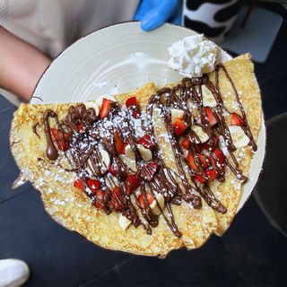 Monte o seu crepe