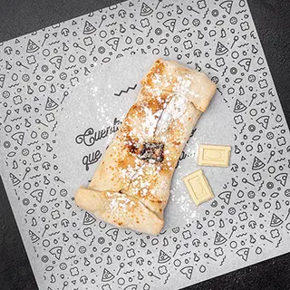 Enrollado Choco Blanco Grande