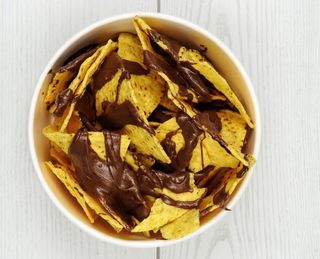 Nachos con Nutella - 70gr