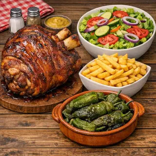 Menú Codillo Asado 2 o 3 Personas