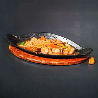 Gamberetti alla piastra