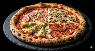 Pizza Four Seasons (33 Cm.)