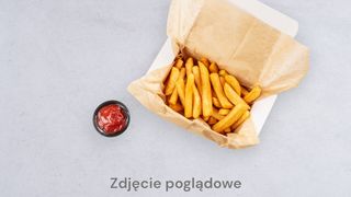 Frytki z ketchupem