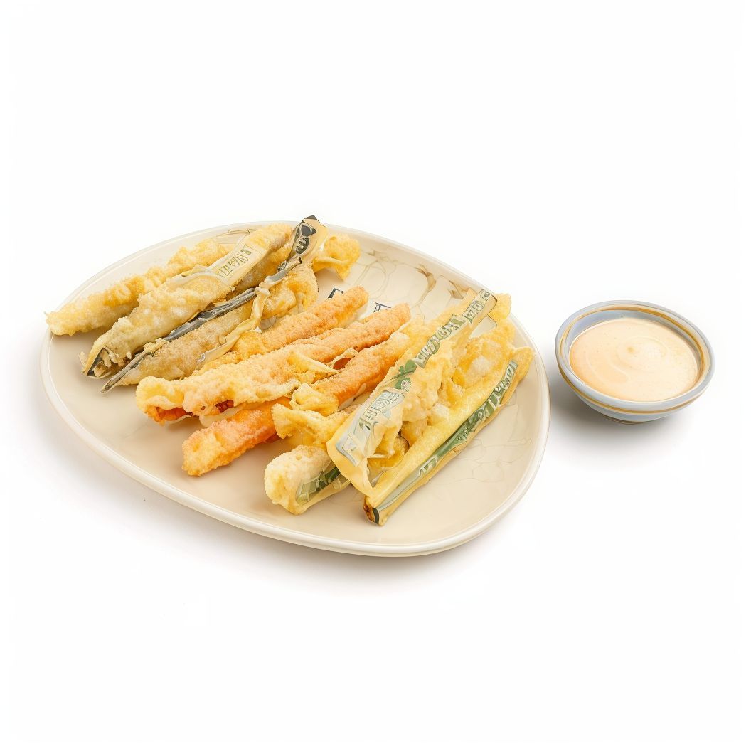 Sticks de Verduras en Tempura