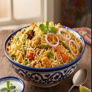 Vegetable biryani