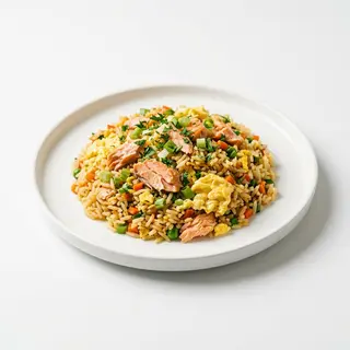 47. Salmon rice