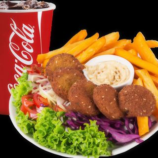 Menu Plato Falafel (4 Uds.) 