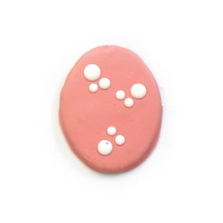 Galleta huevo de Pascua rosa