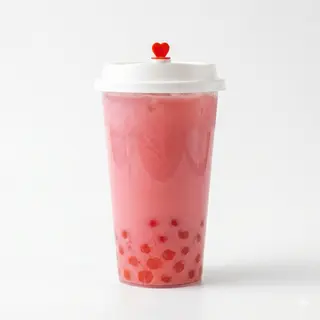 Leche Con Fresa Sin Té