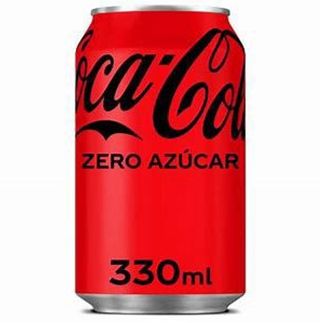 Coca-Cola Zero Azúcar lata 330ml.